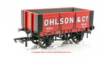 R60096 Hornby 6 Plank Wagon number 47 -Ohlson & Co Hull - Era 3